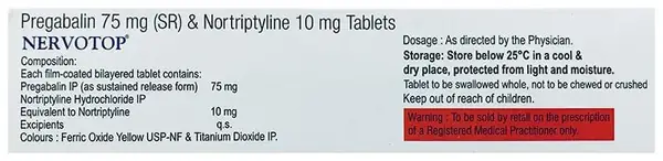 Nervotop Tablet SR