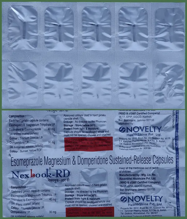 Nexbook RD 30mg/40mg Capsule