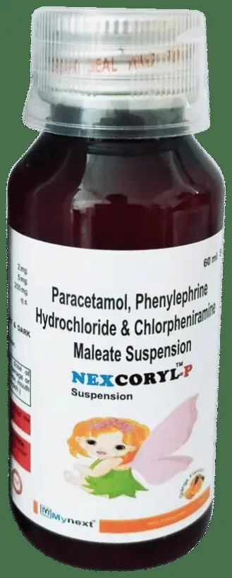 Nexcoryl-P Oral Suspension Orange