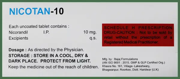 Nicotan 10 Tablet