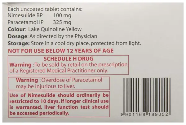 Nimulid-HF Tablet