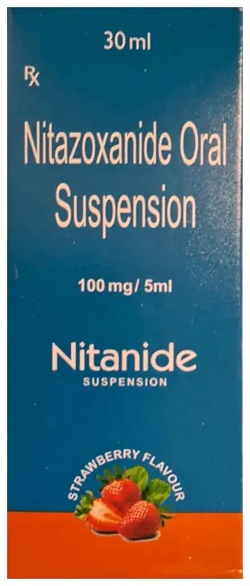 Nitanide Oral Suspension Strawberry