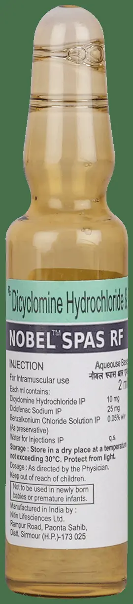 Nobel Spas RF 10mg/ml/25mg/ml Injection