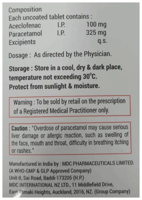 Nofdol P Tablet