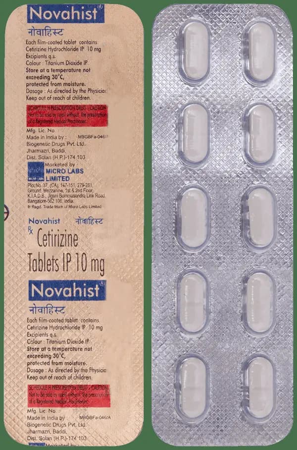 Novahist 10mg Tablet