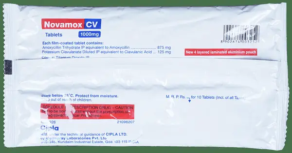 Novamox CV 1g Tablet