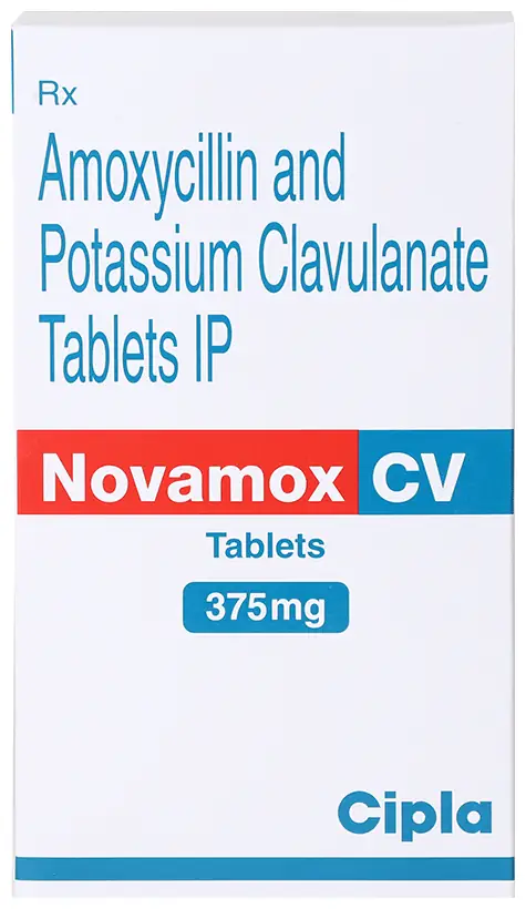 Novamox CV 250mg/125mg Tablet