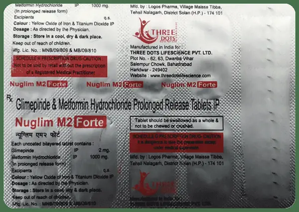 Nuglim M2 Forte Tablet PR