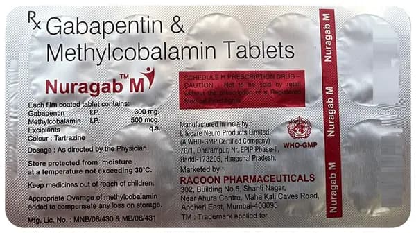 Nuragab M Tablet