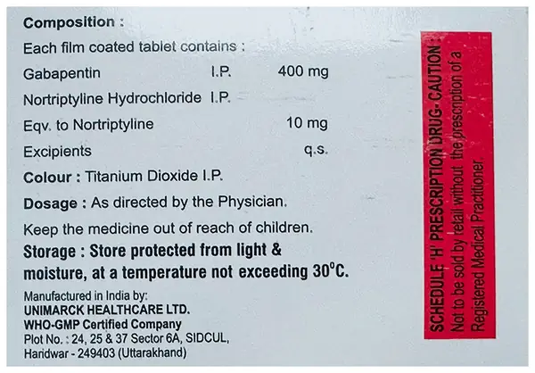 Nurowin-NT 400 Tablet