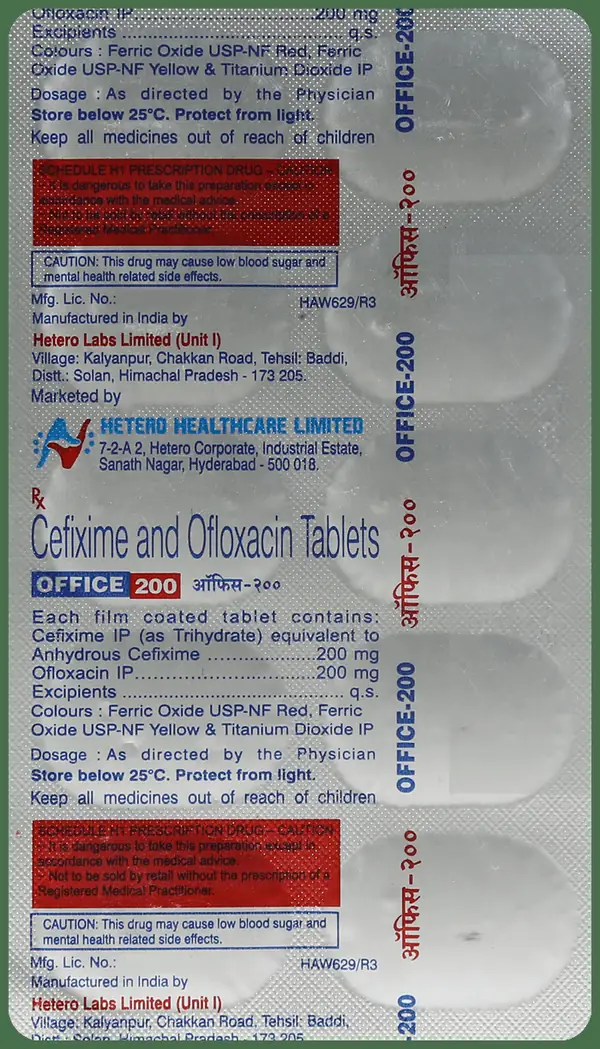 Office 200 mg/200 mg Tablet