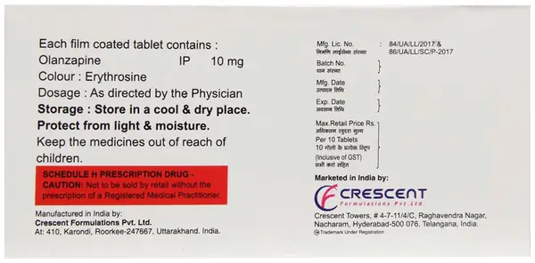 Olapin 10 Tablet