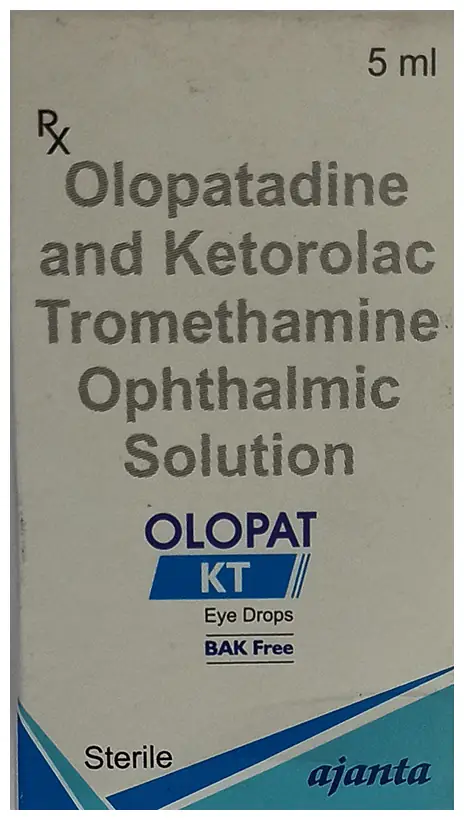 Olopat KT Eye Drop BAK Free