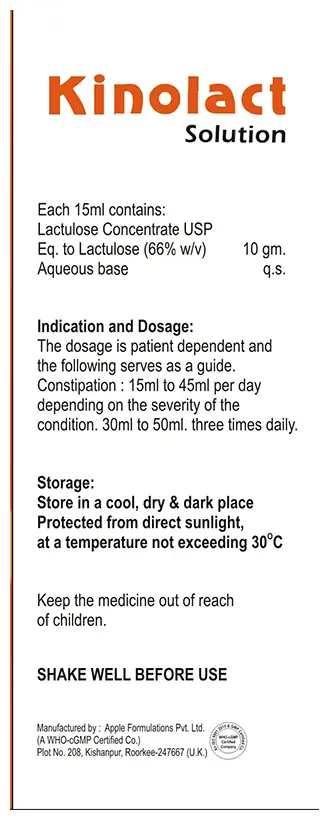 Om Biotec Kinolact Oral Solution