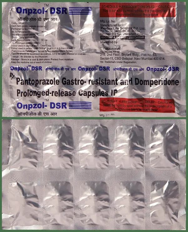 Onpzol D 30mg/40mg Capsule SR