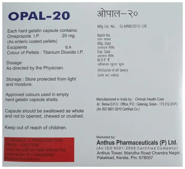Opal 20 Capsule