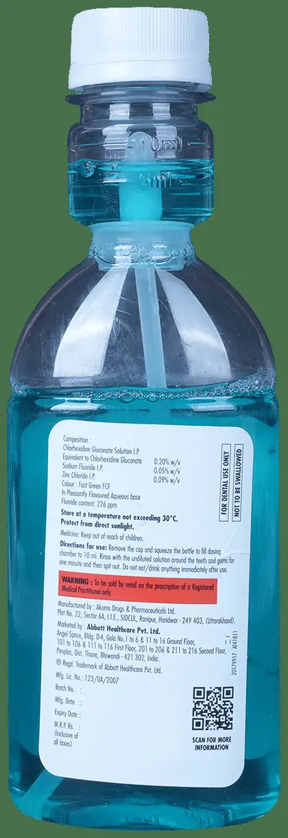 Orahex DG Oral Rinse Spearmint Sugar Free