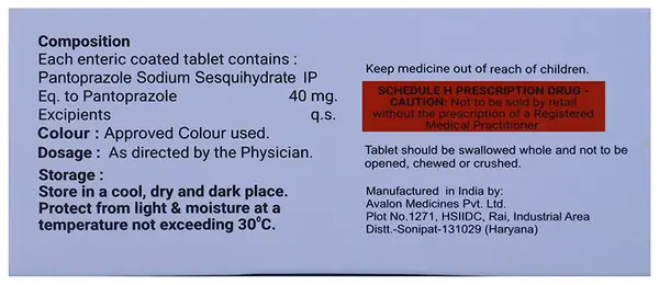 Ownpan 40 Tablet