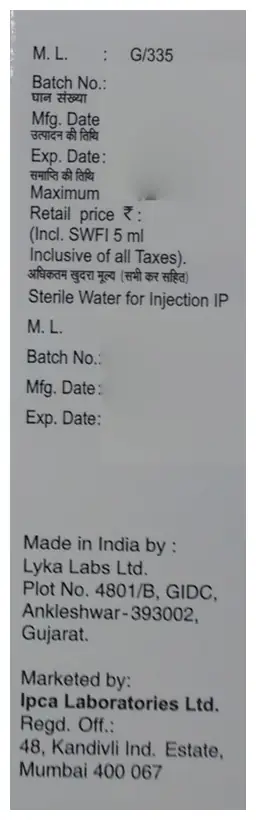 Oxoneg Injection