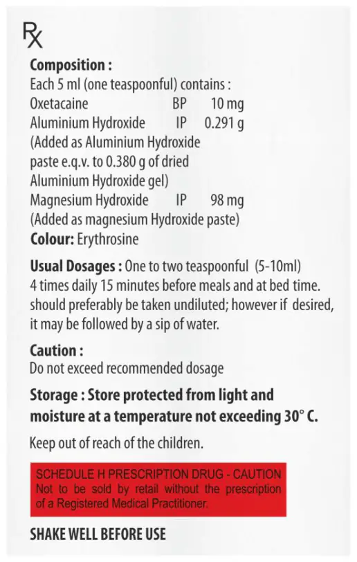 Oxysil Gel Orange Sugar Free