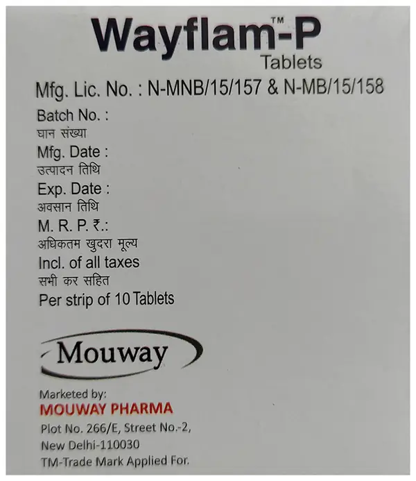 Wayflam-P Tablet