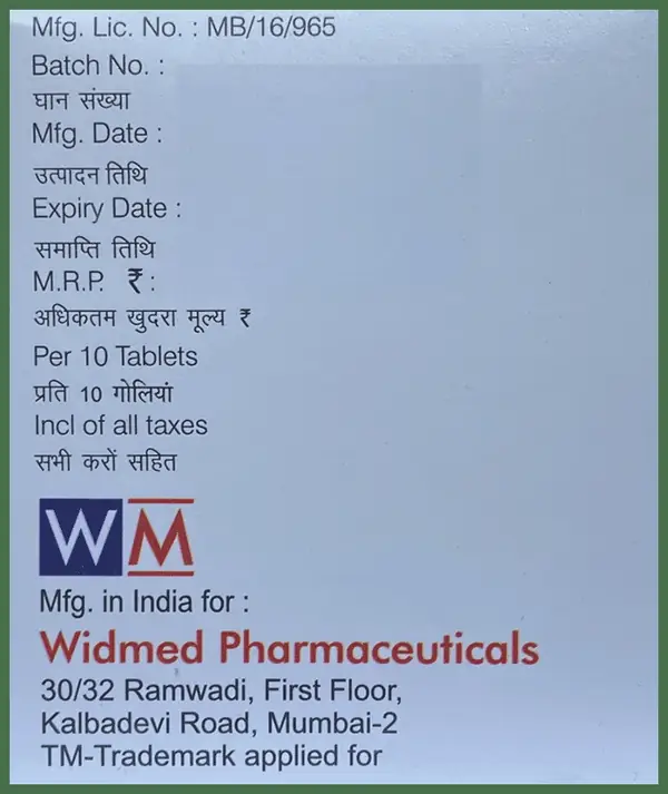 Widfe-XT Tablet