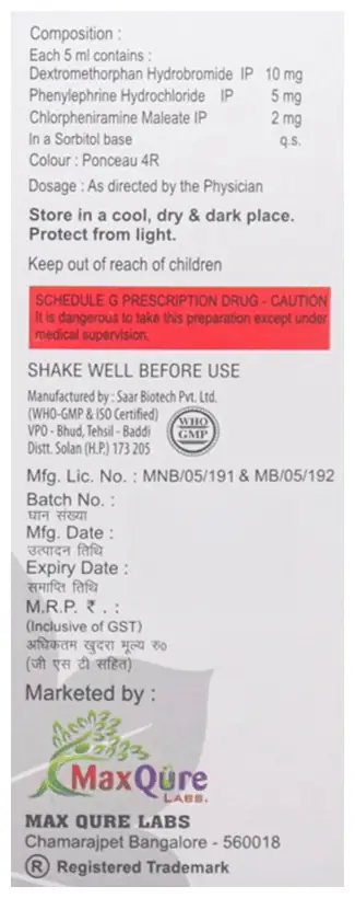 Winsafe-DX Syrup