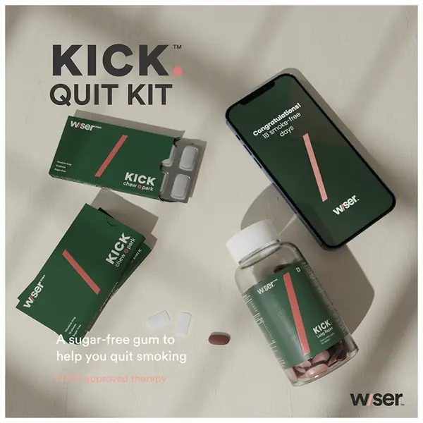 Wiser Men Kick Quit Smoking Kit