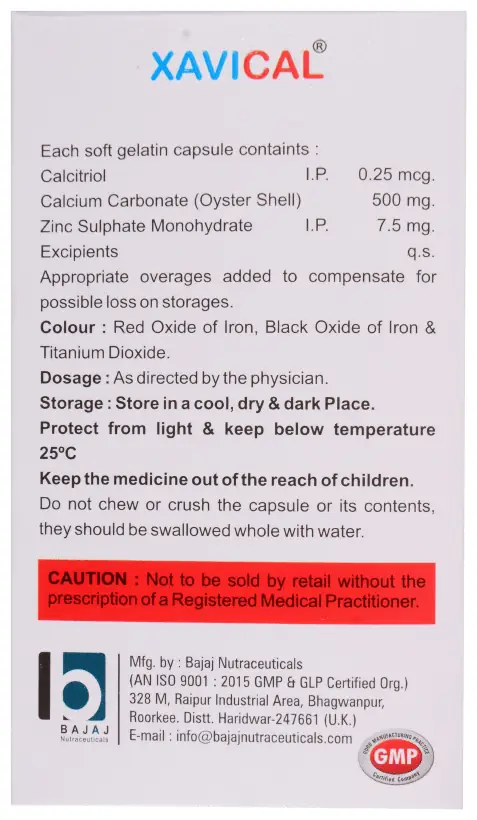 Xavical Softgel Capsule