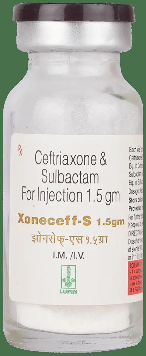Xone Ceff S 1000mg/500mg Injection