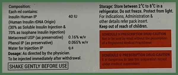 Xsulin 30/70 Suspension for Injection