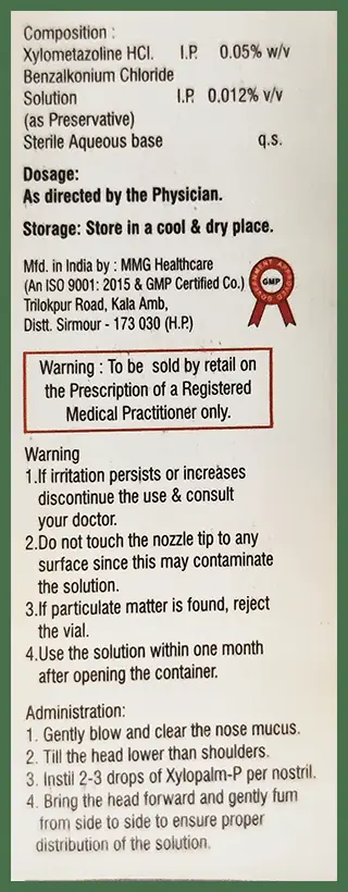 Xylopalm-P Nasal Drops