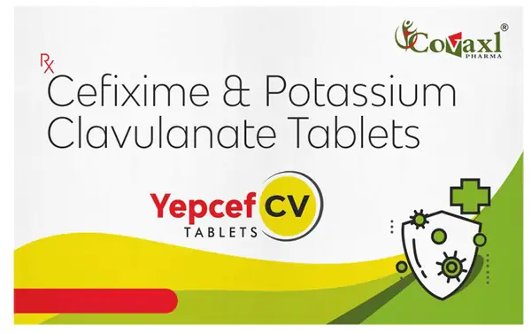 Yepcef CV 200mg/125mg Tablet