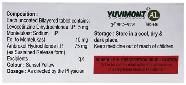 Yuvimont AL Tablet SR