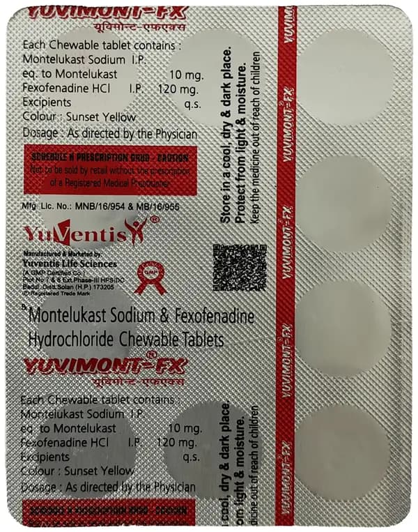 Yuvimont-FX Chewable Tablet