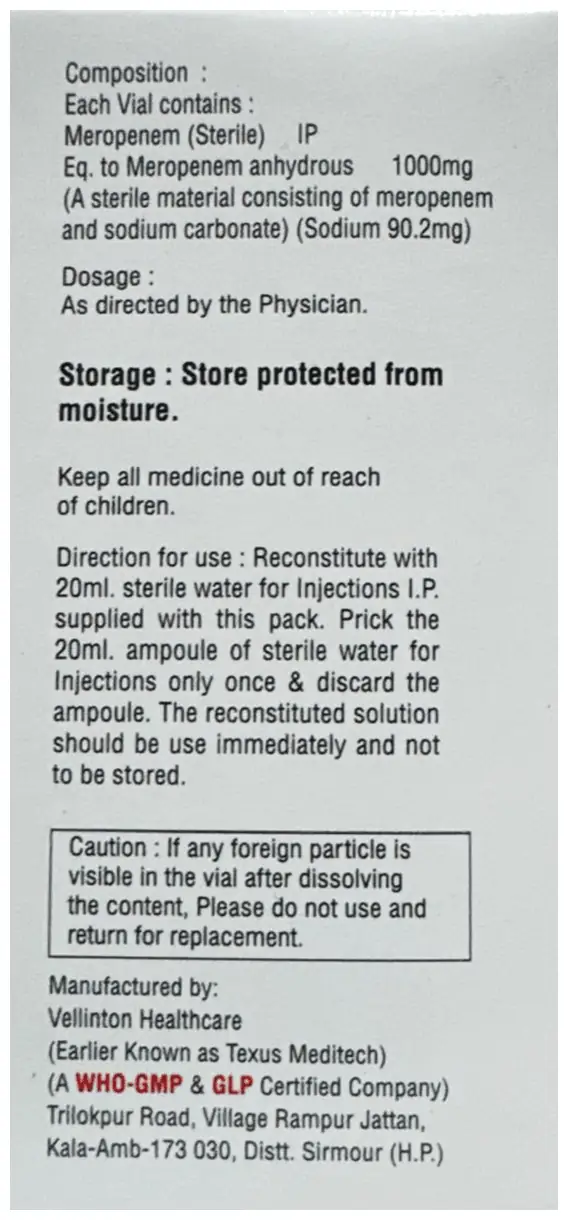Zedpenem 1 Injection