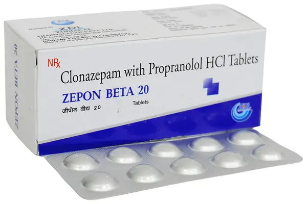 Zepon Beta 20 Tablet