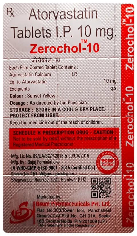 ZEROCHol 10 Tablet