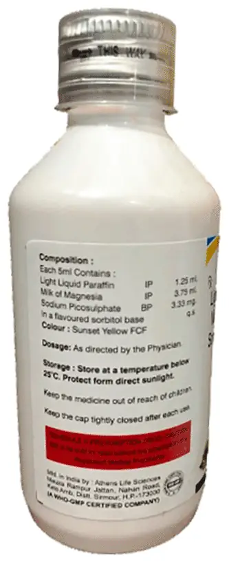 Zetalax Oral Suspension Sugar Free