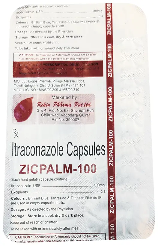 Zicpalm 100 Capsule