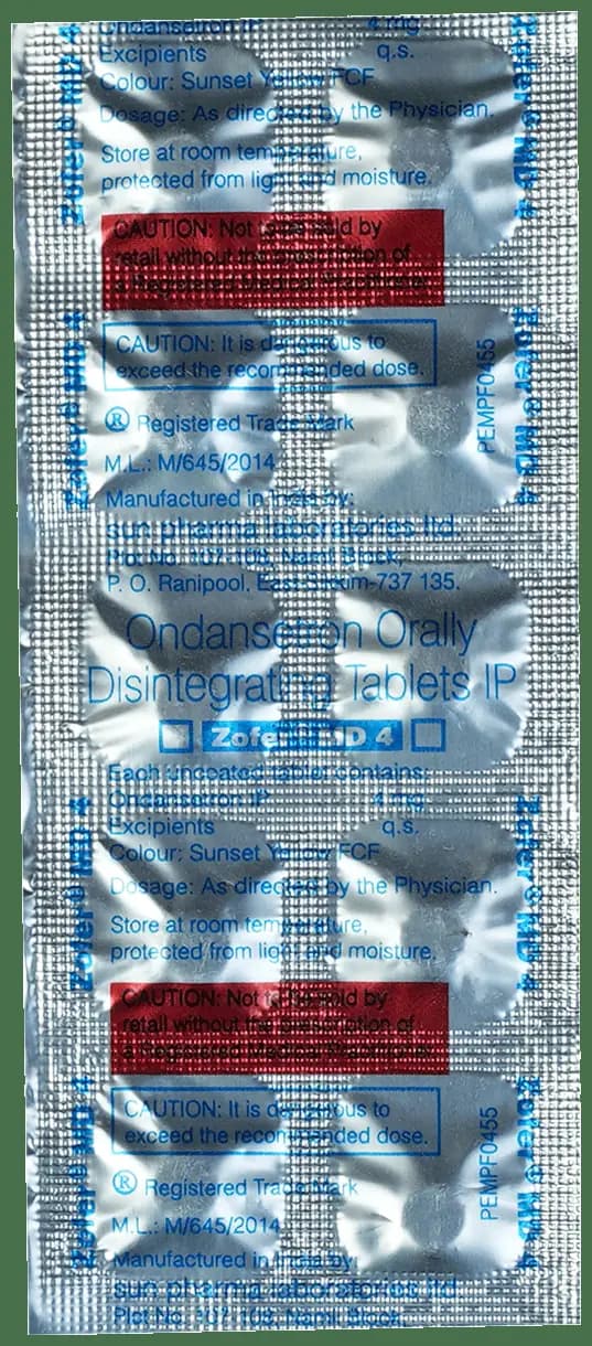 Zofer MD 4 Tablet