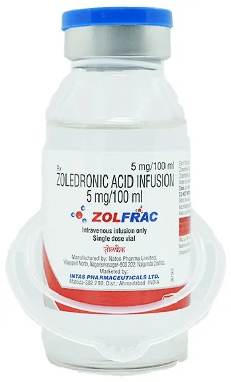 Zolfrac 5mg/100ml Injection