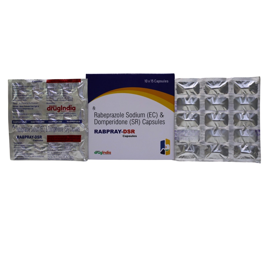 Rabpray DSR pack — Rabeprazole + Domperidone SR