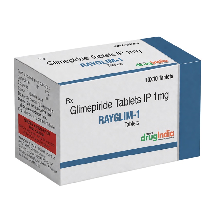 Rayglim 1mg Tablet pack