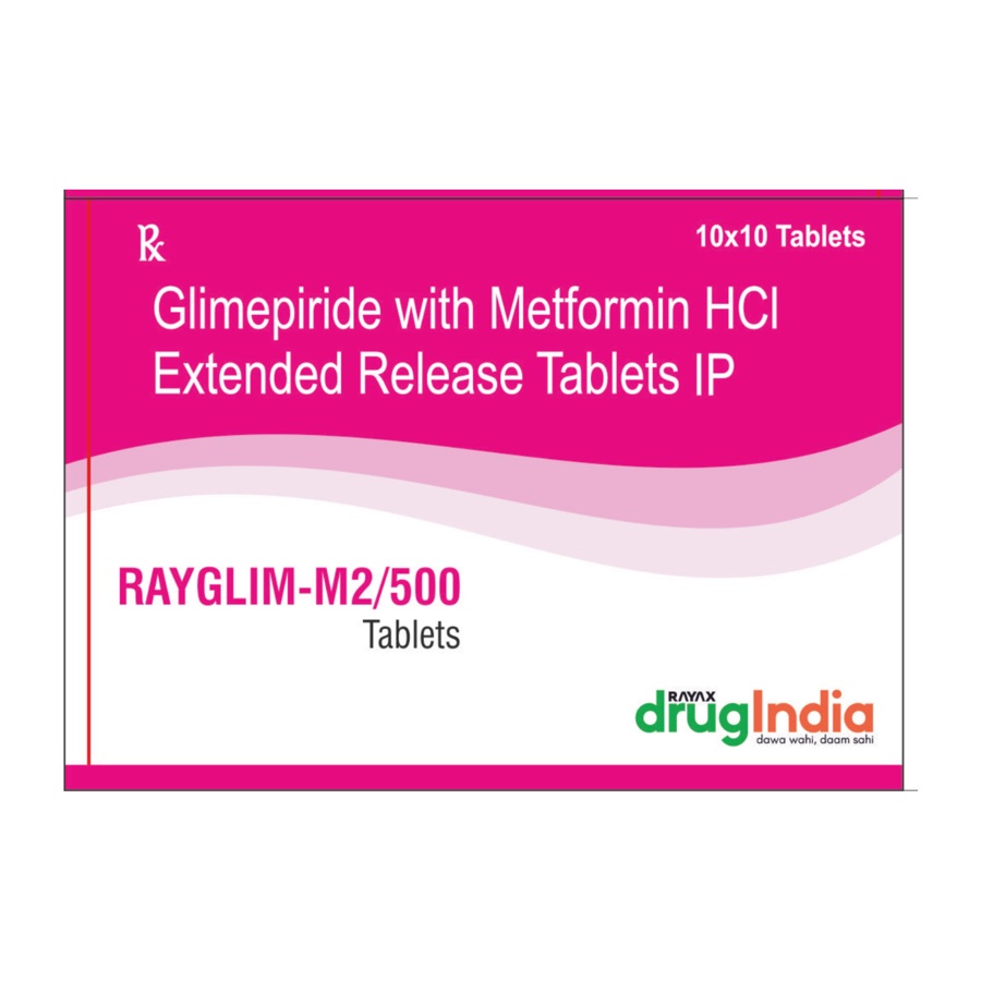 Rayglim M 2/500 Tablet pack