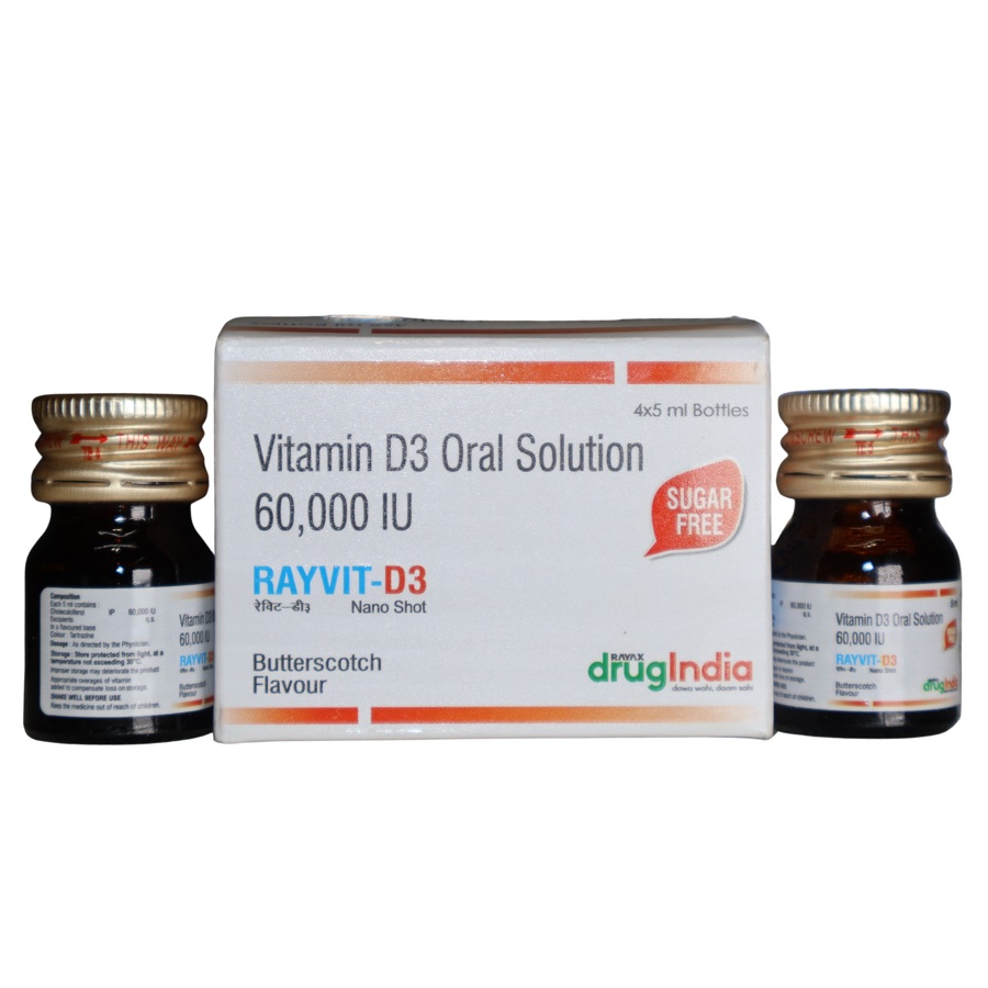 Rayvit D3 Shot Syrup pack